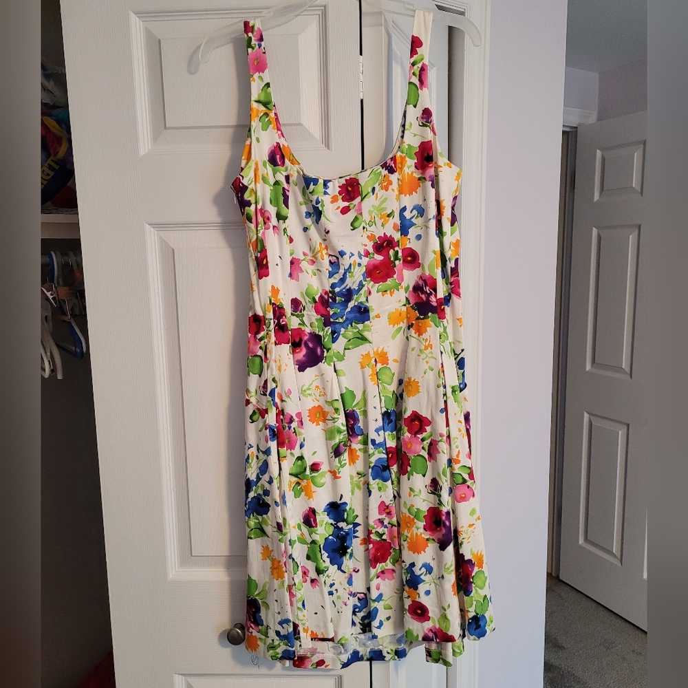 Ralph Lauren Floral Summer dress sz14